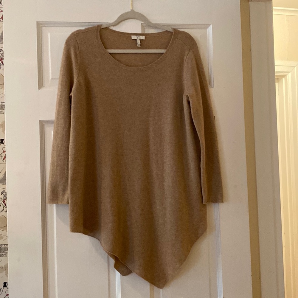 Joie cashmere wool blend poncho sweater. Sz. S